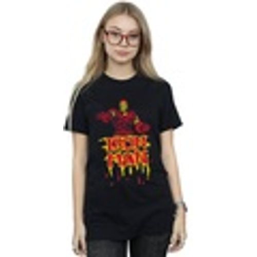 T-shirts a maniche lunghe Iron Man Pixelated - Marvel - Modalova