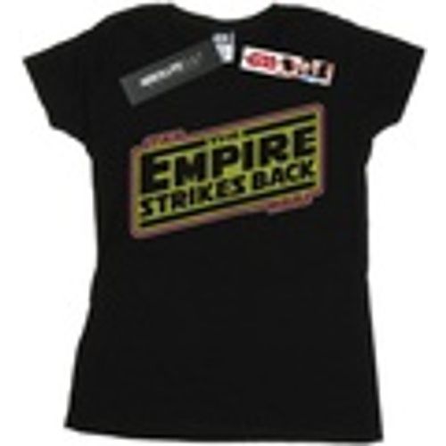 T-shirts a maniche lunghe The Empire Strikes Back Logo - Disney - Modalova