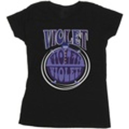 T-shirts a maniche lunghe Violet Turning Violet - Willy Wonka - Modalova