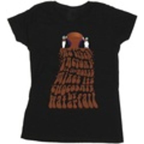 T-shirts a maniche lunghe Chocolate Waterfall - Willy Wonka - Modalova