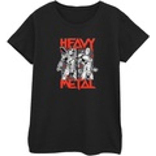 T-shirts a maniche lunghe Iron Man Heavy Metal - Marvel - Modalova