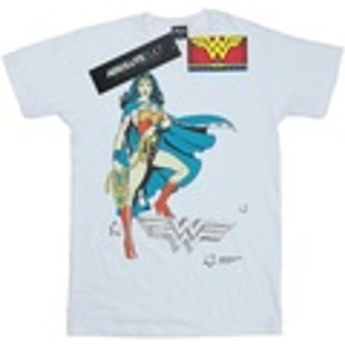 T-shirts a maniche lunghe Wonder Woman Standing Logo - Dc Comics - Modalova