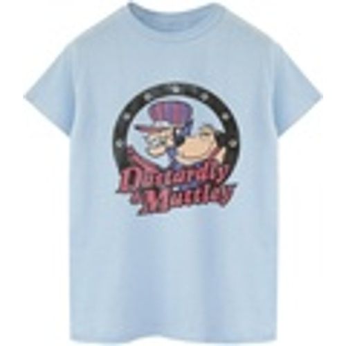 T-shirts a maniche lunghe Dastardly And Mutley Circle - Wacky Races - Modalova