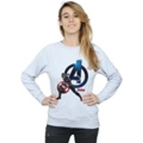 Felpa Marvel Captain America Pose - Marvel - Modalova