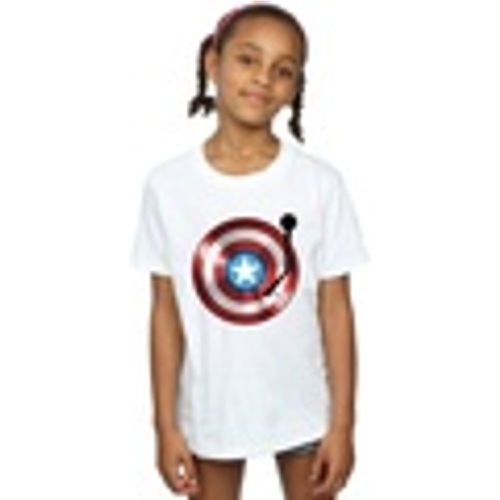 T-shirts a maniche lunghe Captain America Turntable - Marvel - Modalova