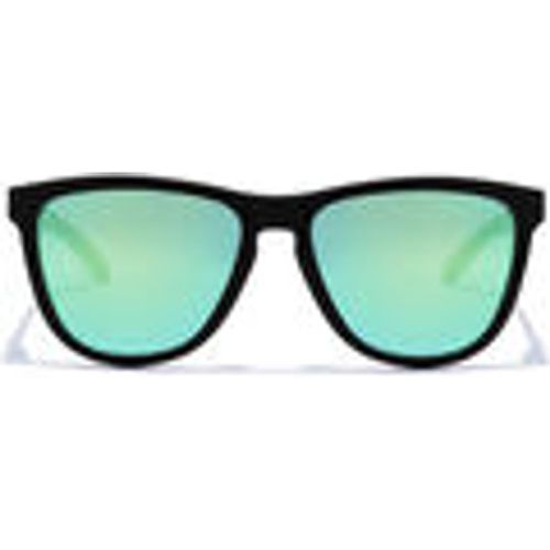 Occhiali da sole One Raw Carbon Fiber Polarized emerald - Hawkers - Modalova