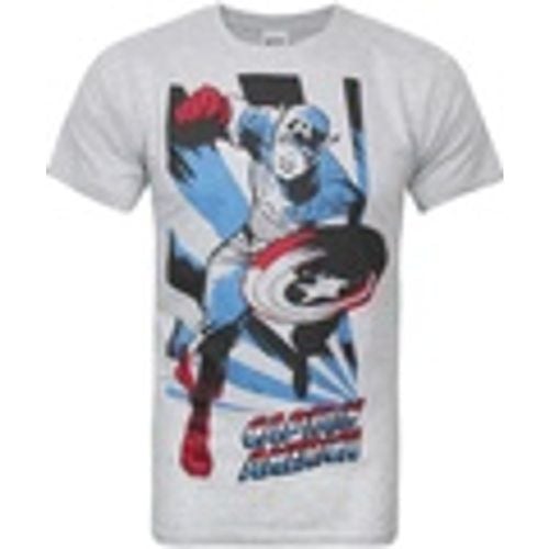 T-shirts a maniche lunghe NS5469 - Captain America - Modalova
