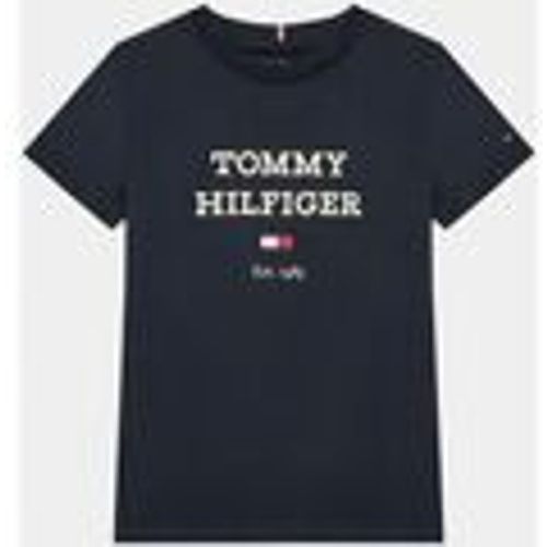 T-shirt & Polo KB0KB08671 - TH LOGO-DW5 DESERT SKY - Tommy Hilfiger - Modalova