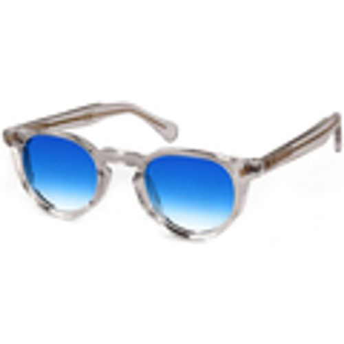 Occhiali da sole SANBLAS Occhiali da sole, Trasparente grigio/Azzurro, 47 mm - XLab - Modalova