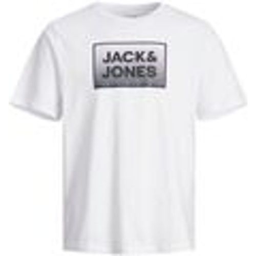 T-shirt & Polo 12249331 STEEL-WHITE - jack & jones - Modalova