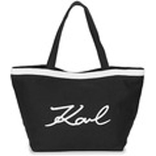 Borsa Shopping K/SIGNATURE SHOPPER - Karl Lagerfeld - Modalova