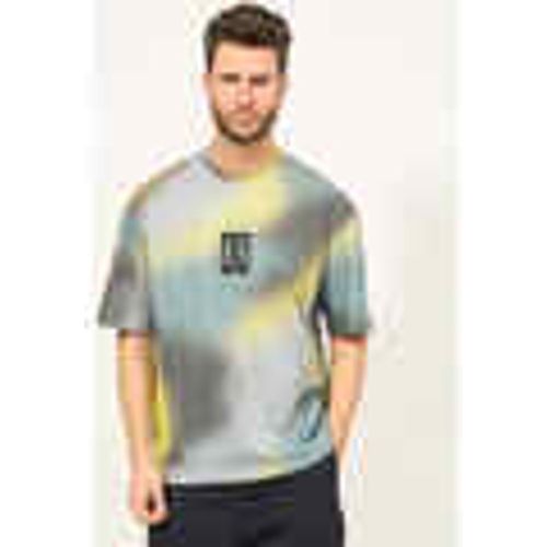 T-shirt & Polo T-shirt AX relaxed fit con pattern effetto ologramma - EAX - Modalova