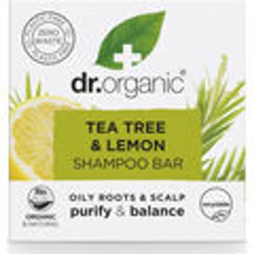 Shampoo Shampoo Solido Al Tea Tree E Limone 75 Gr - Dr. Organic - Modalova