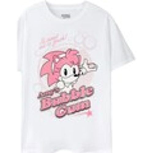 T-shirt Amy's Bubblegum - Sonic The Hedgehog - Modalova
