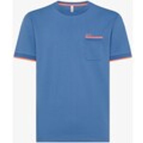 T-shirt T34124 T-Shirt Uomo Celeste scuro - Sun68 - Modalova