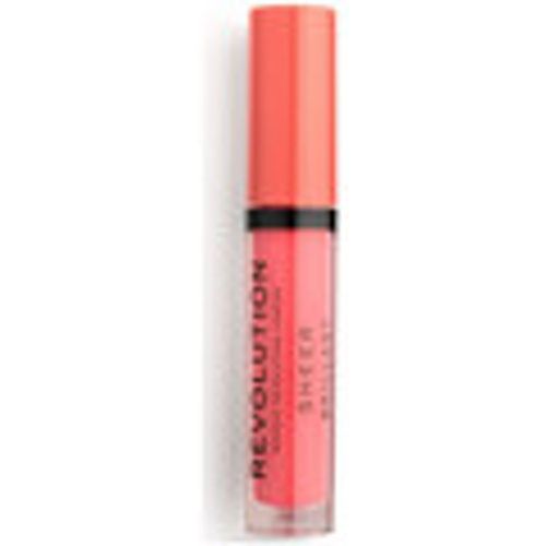 Gloss Sheer Brilliant Lip Gloss - 138 Excess - Makeup Revolution - Modalova