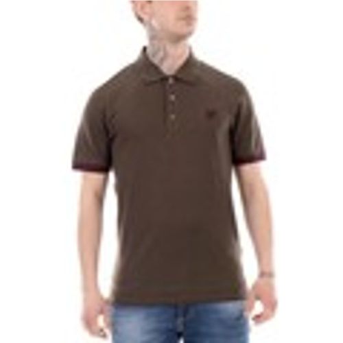 T-shirt & Polo Polo Con Dettagli A Contrasto Olive Burgundy - Lyle & Scott - Modalova