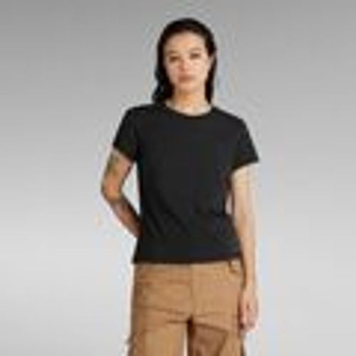 T-shirt & Polo D24499-4107 FRONT SEAM R T-6484 BLACK - G-Star Raw - Modalova