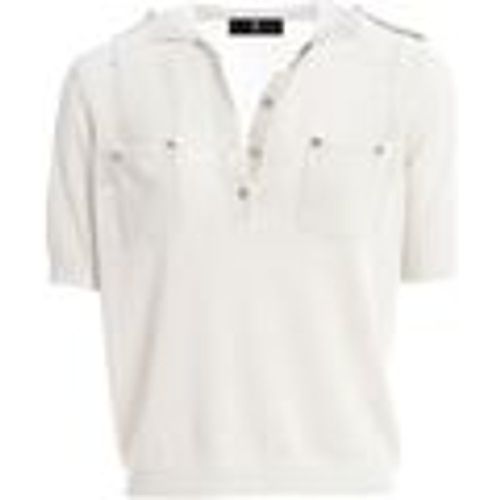 T-shirt & Polo Polo regular in maglia con punto rete FS24ST4001K51401 - Fracomina - Modalova