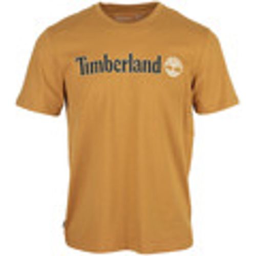 T-shirt Linear Logo Short Sleeve - Timberland - Modalova