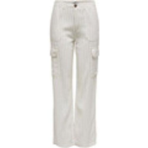 Pantaloni Onlmalfy-Caro Linen Cargo 15310985 - Only - Modalova