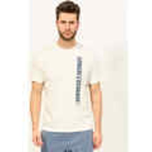 T-shirt & Polo T-shirt AX regular fit in jersey con stampa verticale - EAX - Modalova