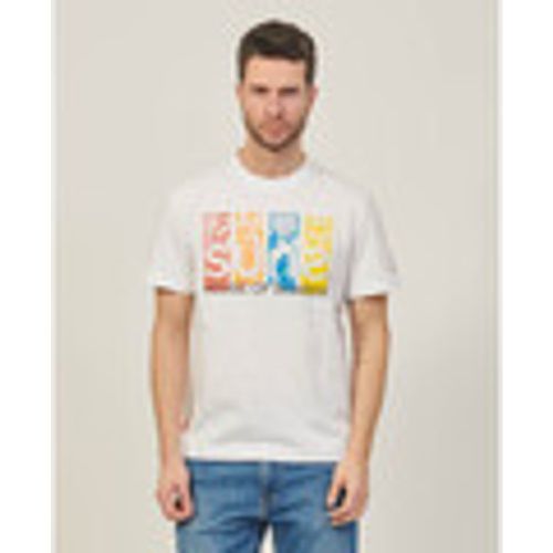 T-shirt & Polo T-shirt girocollo con stampa fantasia - Suns - Modalova