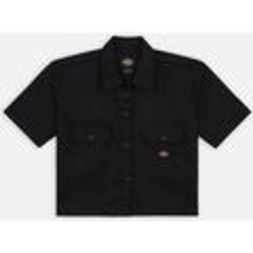 Camicia WORK SHIRT CROPPED DK0A4YSX-BLK BLACK - Dickies - Modalova