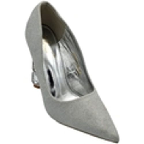 Scarpe Decollete a punta donna scarpa elegante glitter argento con tac - Malu Shoes - Modalova