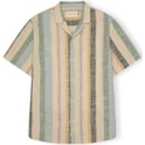 Camicia a maniche lunghe Cuban Shirt S/S 3918 - Dustgreen - Revolution - Modalova