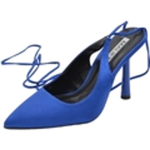 Scarpe Decollete a punta donna in raso tallone scoperto allacciatu - Malu Shoes - Modalova