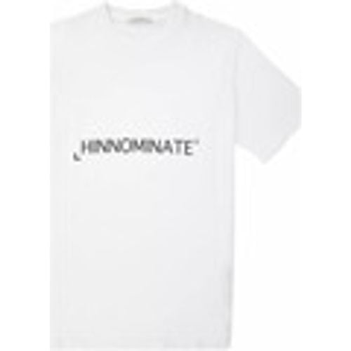T-shirt & Polo t-shirt bianca logo nero grande - Hinnominate - Modalova