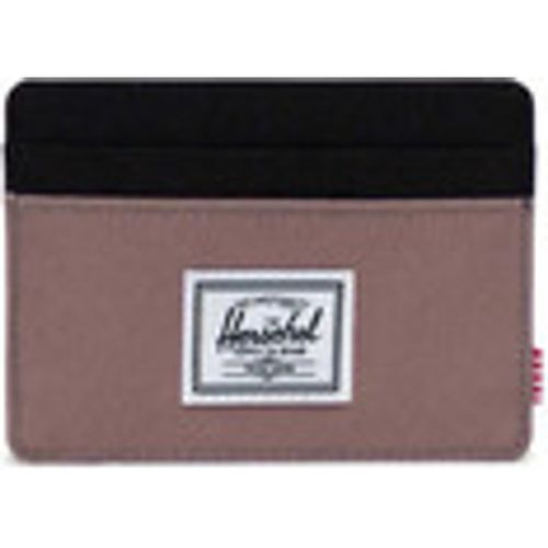 Portafoglio Charlie Cardholder Taupe Grey/Black - Herschel - Modalova