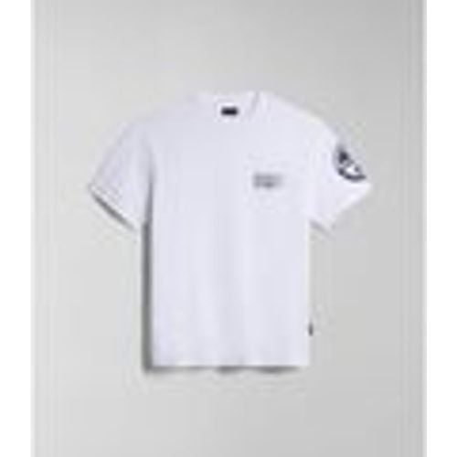 T-shirt & Polo S-AMUNDSEN NP0A4H6B-002 BRIGHT WHITE - Napapijri - Modalova