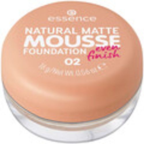 Fondotinta & primer Natural Matte Mousse Foundation - Essence - Modalova