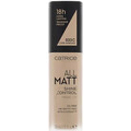 Fondotinta & primer Matte Foundation All Matt Shine Control - 33 C Cool Alm - Catrice - Modalova