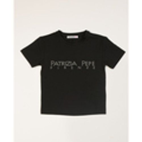 T-shirt & Polo T-shirt nera per bambina con logo - PATRIZIA PEPE - Modalova