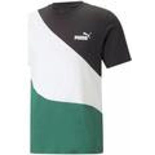 T-shirt T-shirt Uomo 673380_power_cat_tee_nero - Puma - Modalova