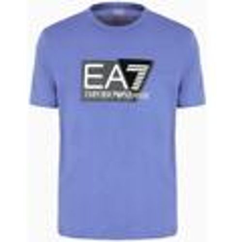 T-shirt T-shirt in jersey di cotone stretch 3DPT81PJM9Z - Emporio Armani EA7 - Modalova