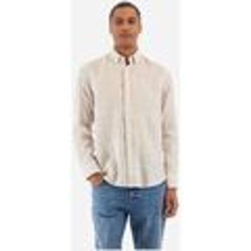 Camicia a maniche lunghe YMC031-TL132 - RODOLFO-S0626 WHITE/SAFARI - LA MARTINA - Modalova