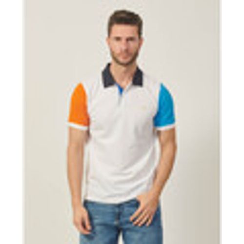 T-shirt & Polo Polo uomo Settemezzo a blocchi di colore - Sette/Mezzo - Modalova