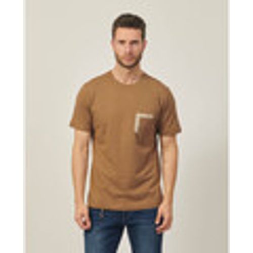 T-shirt & Polo T-shirt in cotone con tasca applicata - Gazzarrini - Modalova