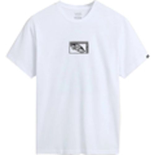 T-shirt uomo t-shirt manica corta VN000G5NWHT TECH BOX SS TEE - Vans - Modalova