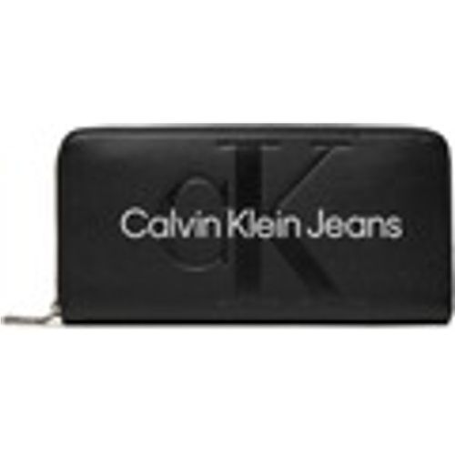 Portafoglio SCULPTED ZIP AROUND MONO K60K607634 - Calvin Klein Jeans - Modalova