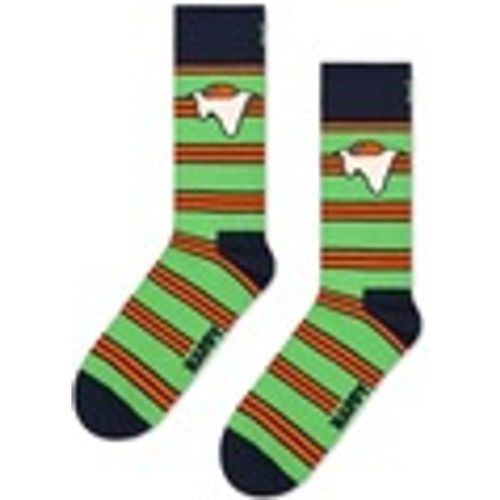 Calzini alti EGG ON STRIPE - Happy Socks - Modalova