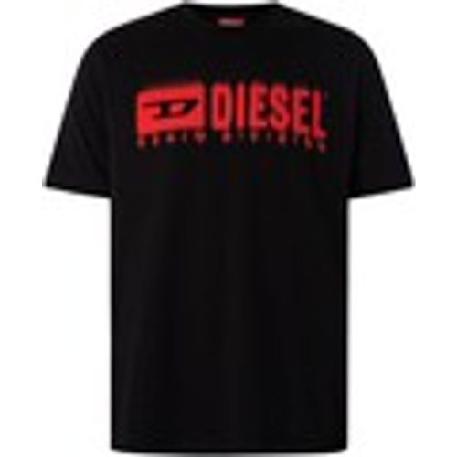 T-shirt Maglietta Q7 con regolazione a T - Diesel - Modalova