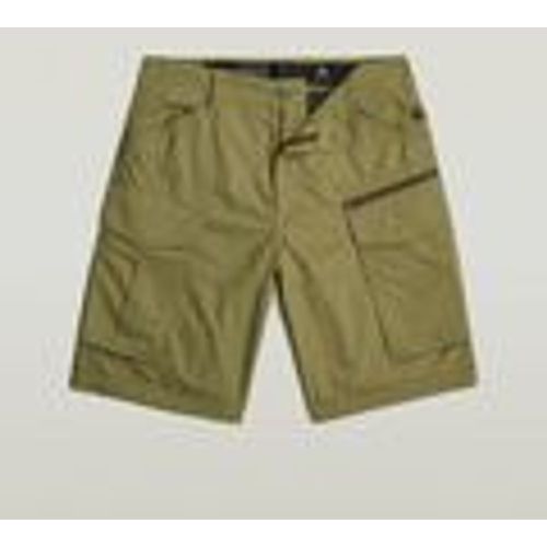 Pantaloni corti D08566 D308 RIPSTOP - ROVIC ZIP RLXD-B212 SMOKE OLIVE - G-Star Raw - Modalova