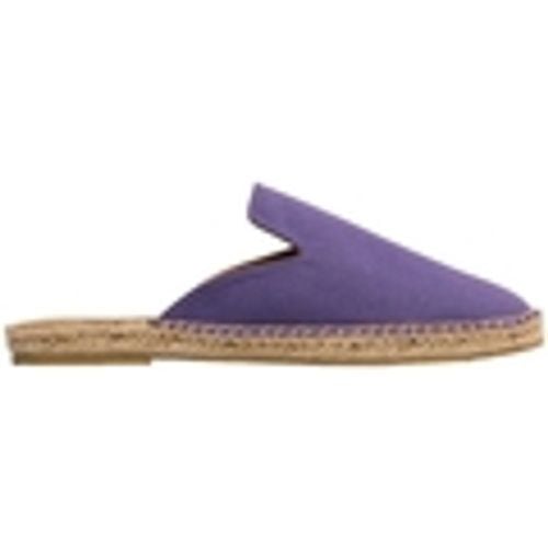 Scarpe Espadrillas Mule W - Vegan Suede Amethyst - Paez - Modalova