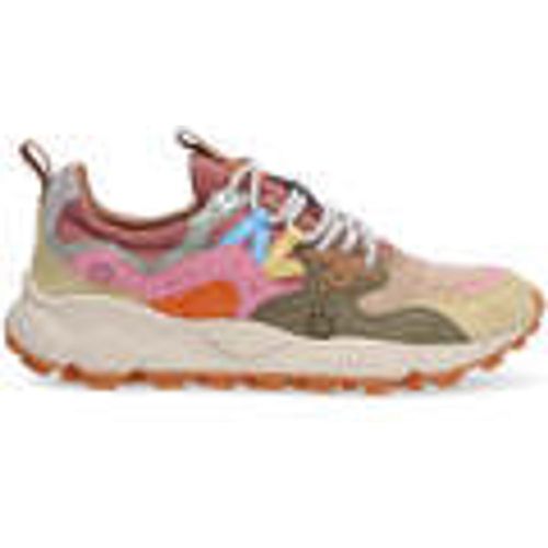 Sneakers basse sneaker yamano 3 suede multicolor - Flower Mountain - Modalova