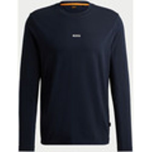 T-shirt & Polo Maglia uomo regular fit in cotone con logo - Boss - Modalova